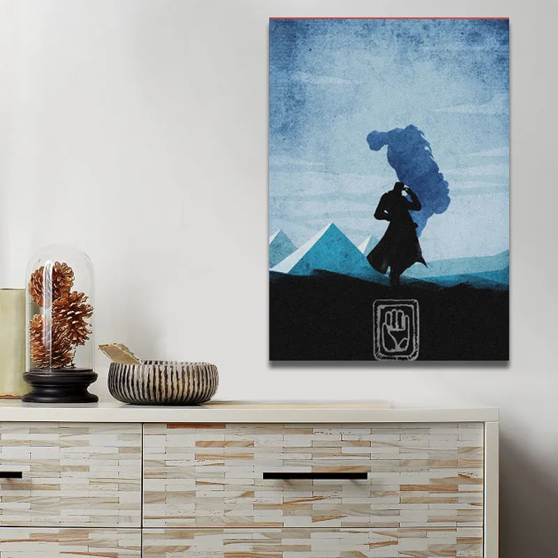 

Jotaro Kujo is JoJo Poster Canvas Wall Art Decoration prints for living Kid Children room Home bedroom decor painting