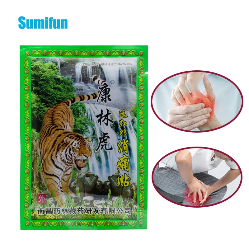40Pcs Tiger Balm Arthritis Medical Plaster Knee Body Pain Killer Joint Relief Patch Chinese Herbal Analgesic Stickers D1752 | Красота и
