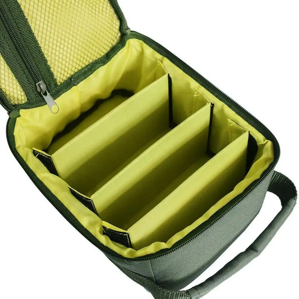 Сумка для рыболовной катушки 4-слойный чехол из ткани Оксфорд 600D с двойной