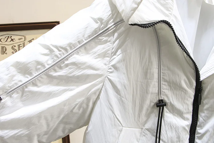 Женская длинная парка на утином пуху модная свободная с капюшоном и толстой