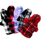 Новинка 2022, одежда для домашних животных, клетчатая толстовка с капюшоном для собаки, теплая куртка для собаки, одежда для чихуахуа, французского бульдога, щенка, одежда для собаки