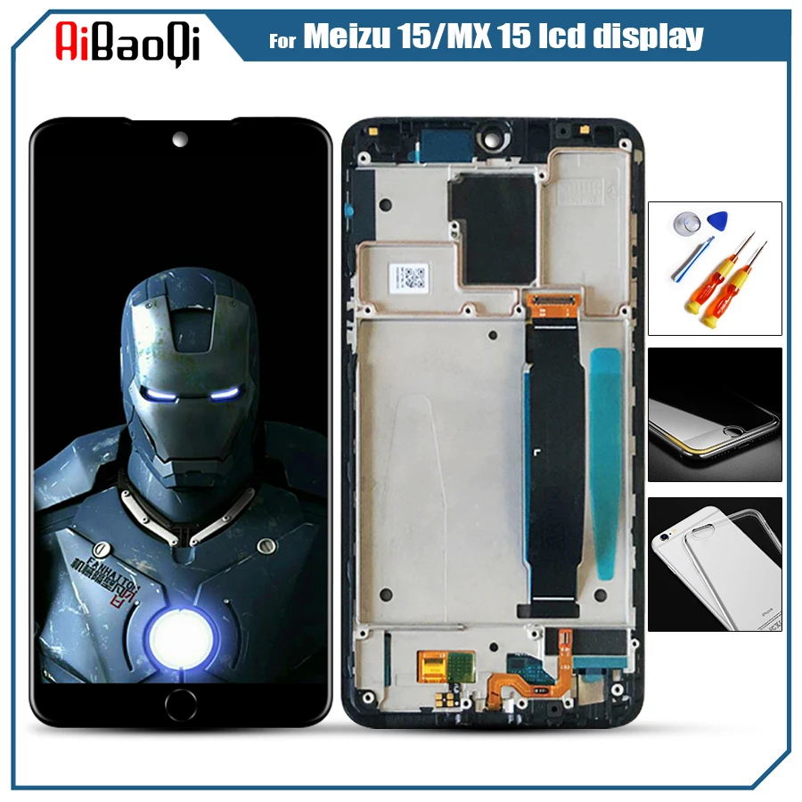 ЖК экран для MEIZU 15 с сенсорным экраном дигитайзером Meizu MX / M881Q AMOLED оригинал|Экраны