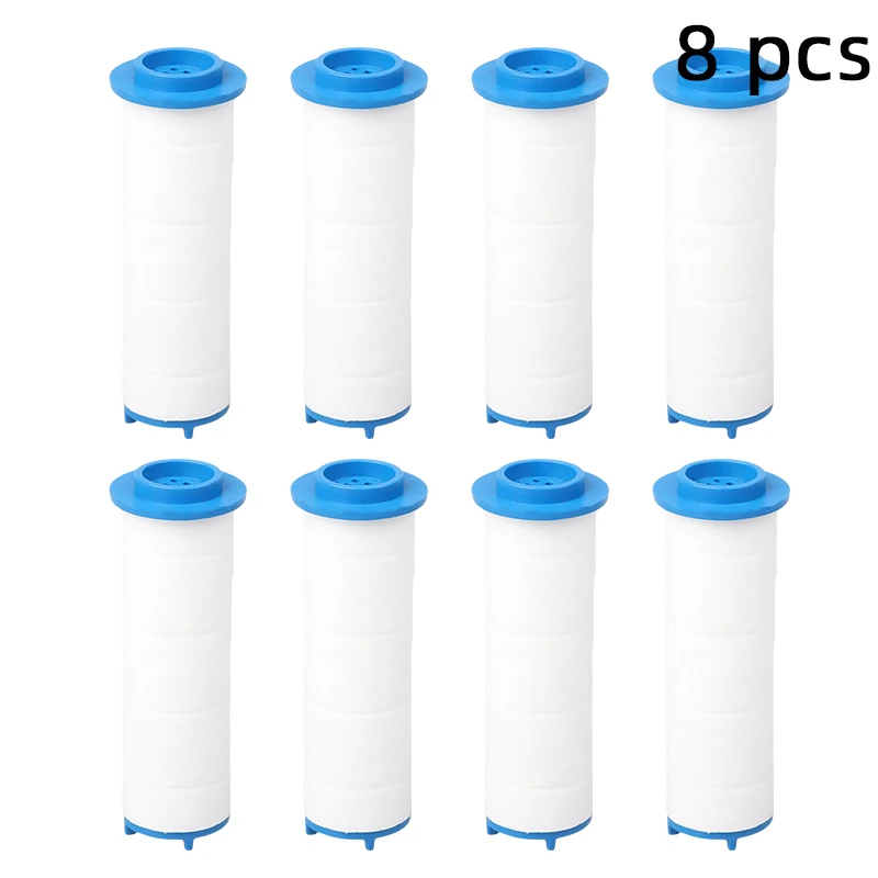 8 Pcs Shower Head Replacement PP Cotton Filter Cartridge Water Purification Bathroom Accessory Hand Held Bath Sprayer | Обустройство