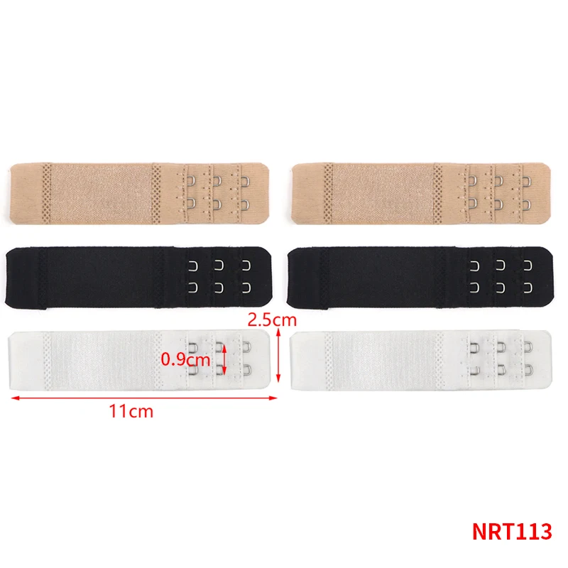 Женский мягкий удобный бюстгальтер 3 шт. 2 крючка эластичный регулируемый