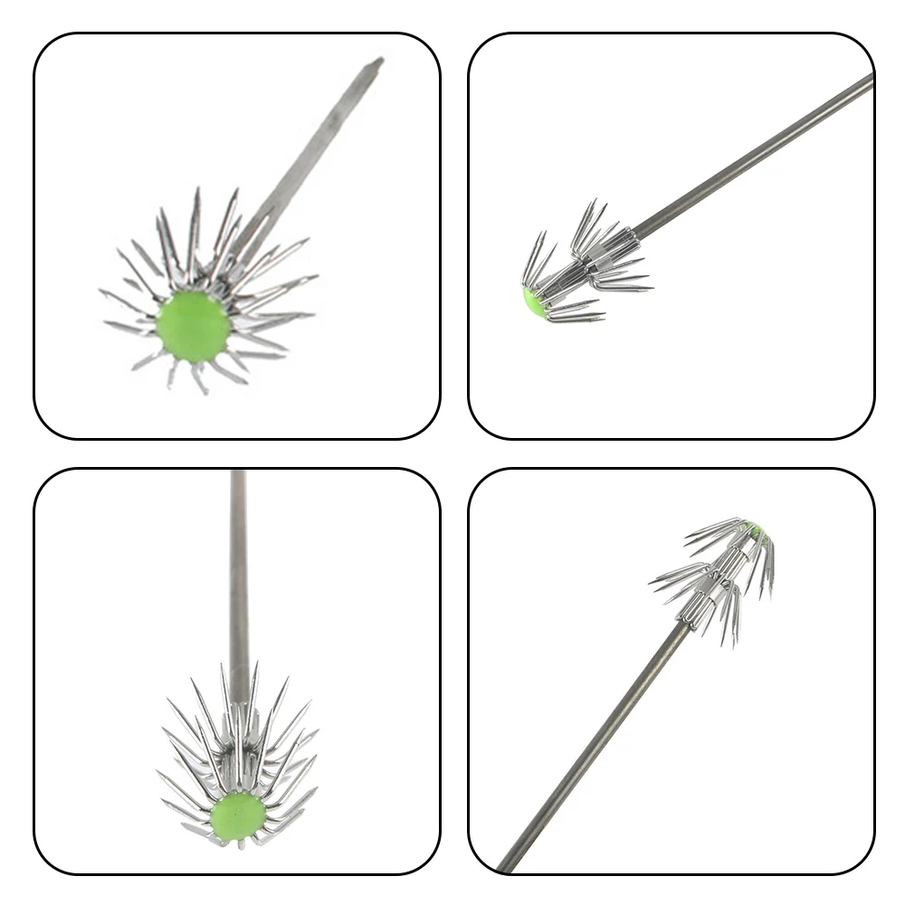 

2pcs New Double Layer Umbrella Squid Hook Fishing Tackle Fishing Hook Aconitic Jigging Hook