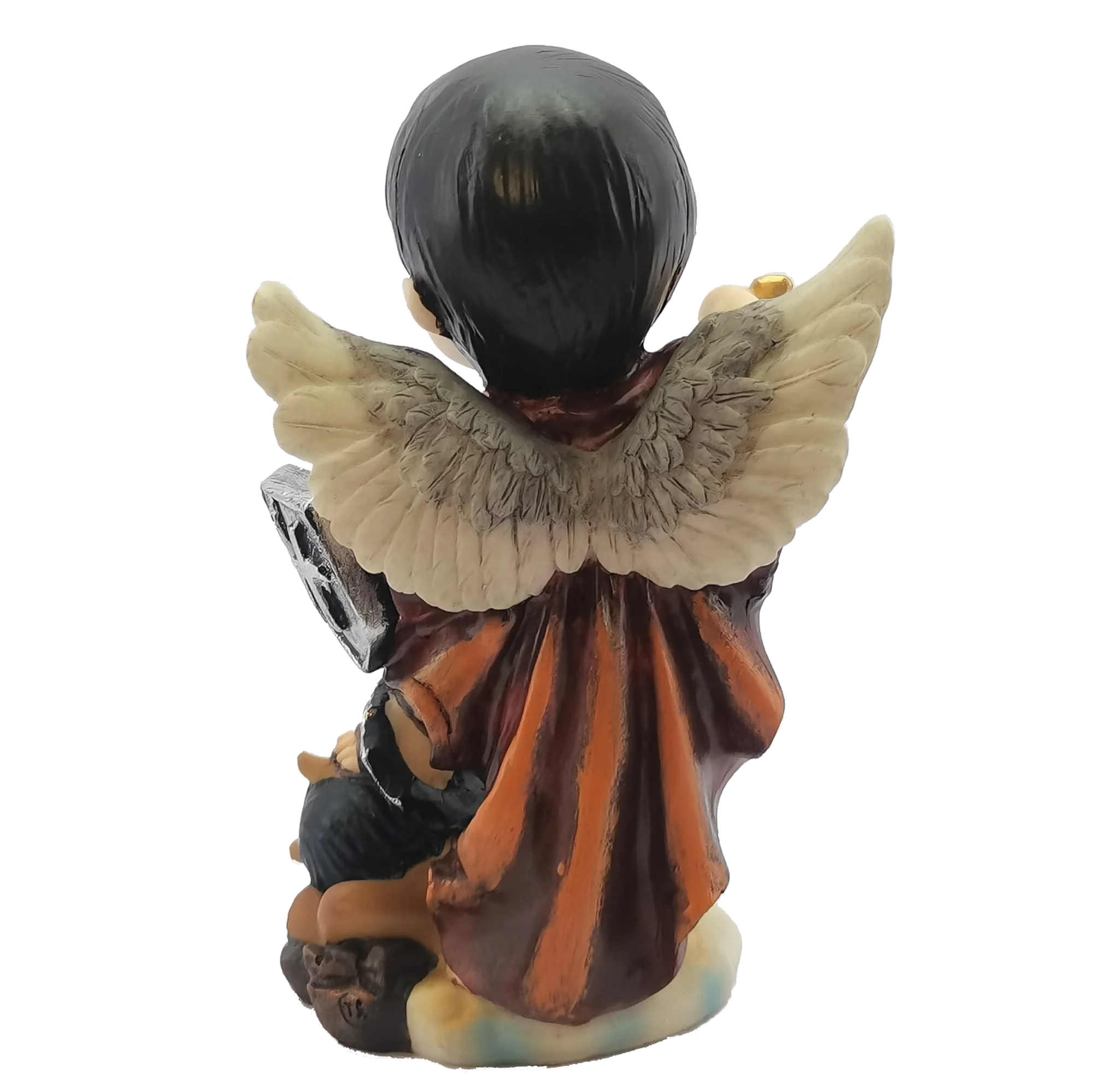 

Zayton St. Michael Statue Archangel Defeating Satan Figurine Catholic Gift Cartoons Collection Home Decoration Holy Corner