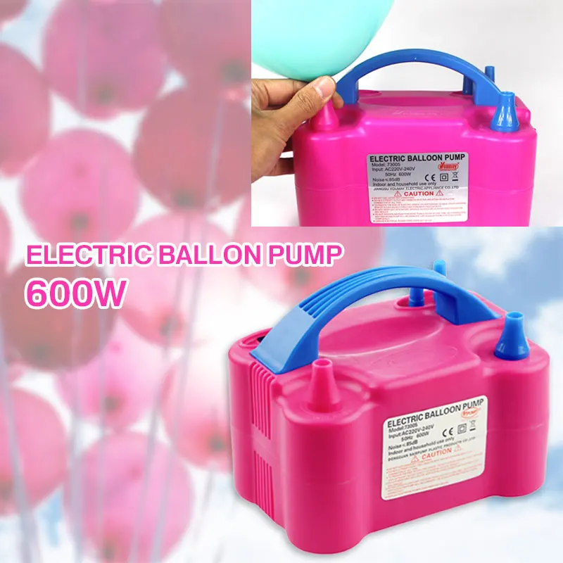 Портативный Электрический насос для накачивания воздушных шаров с вилкой Eu/US