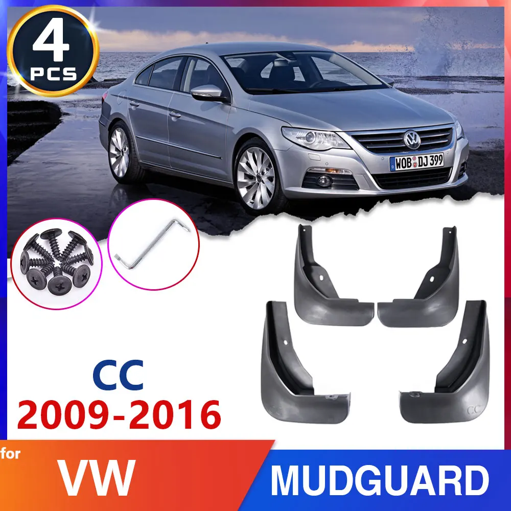 

for Volkswagen VW Passat CC 2009~2016 Mudflaps Mudguard Fender 2010 2011 2012 2013 2014 Splash Guards Flap Car Accessories Goods
