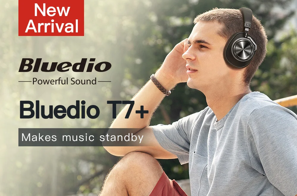 Bluedio T6 активный Шум шумоподавления наушники Беспроводной Bluetooth гарнитура с микрофоном для телефонов и музыка