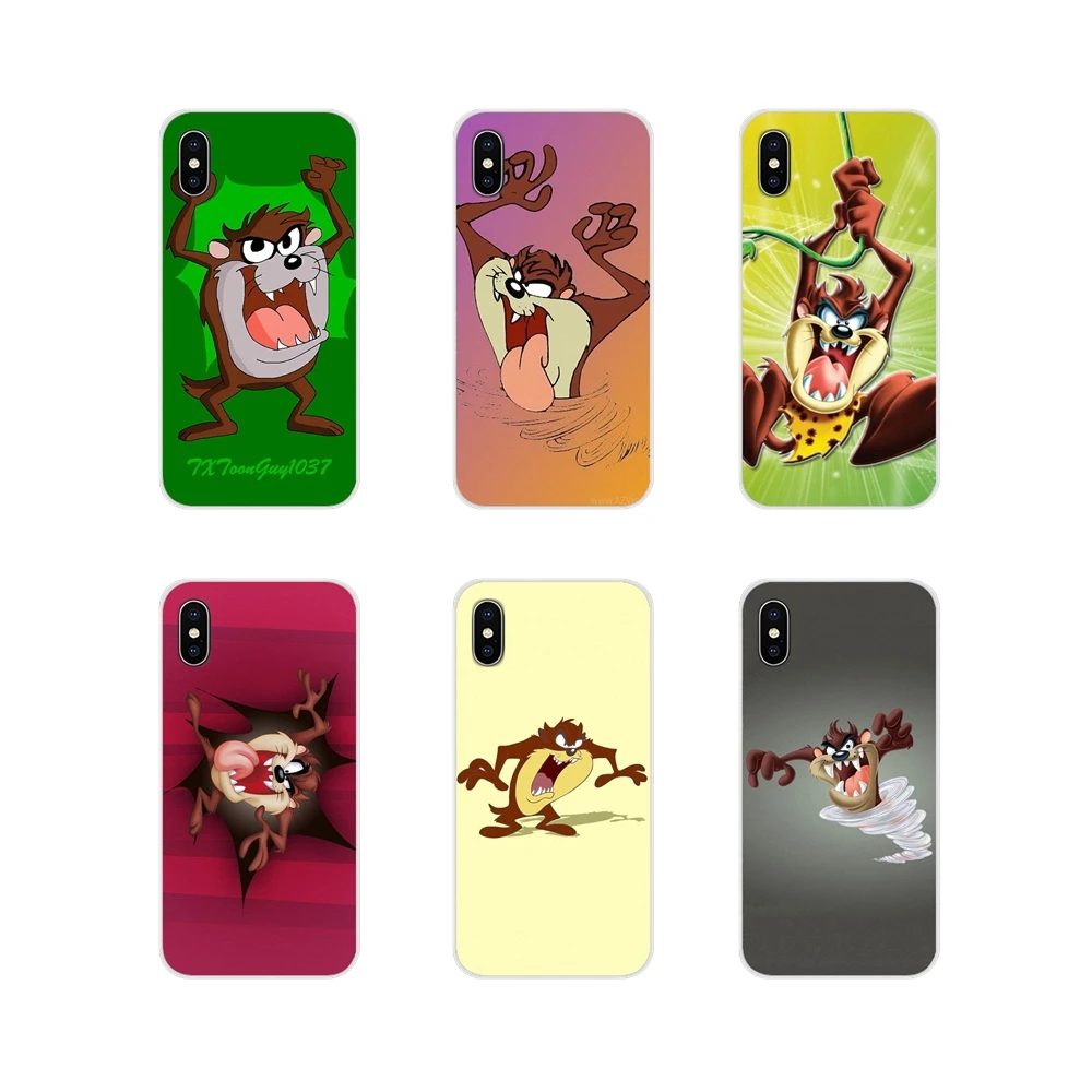 Силиконовый чехол для телефона Looney Tunes с тасманом дьяволом Xiaomi Mi4 Mi5 Mi5S Mi6 Mi A1 A2 A3 5X 6X