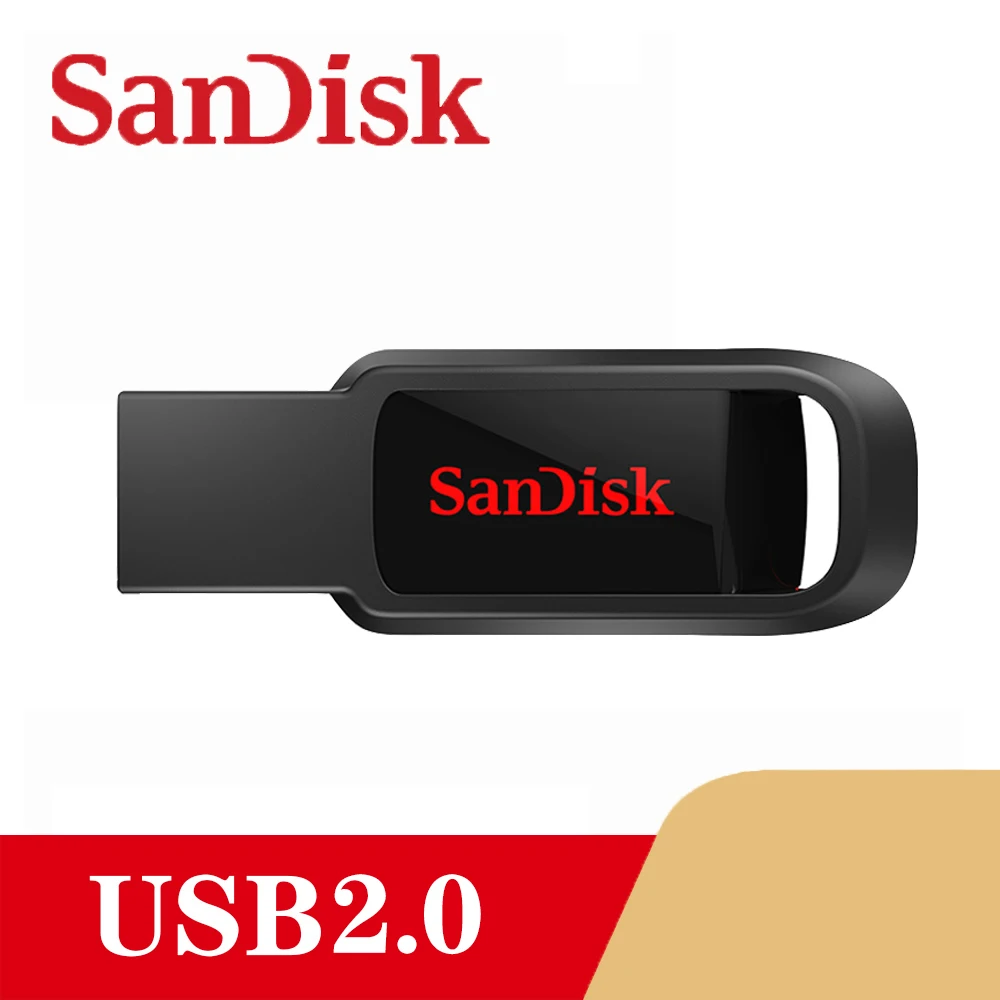 SD-CZ61 SanDisk CZ61 USB флеш-накопитель 128 ГБ/64 Гб/32 ГБ/16 ГБ флеш-накопитель Флешка флеш-диск USB 2,0 карта памяти usb диск USB флеш-накопитель - Цвет: SD-CZ61