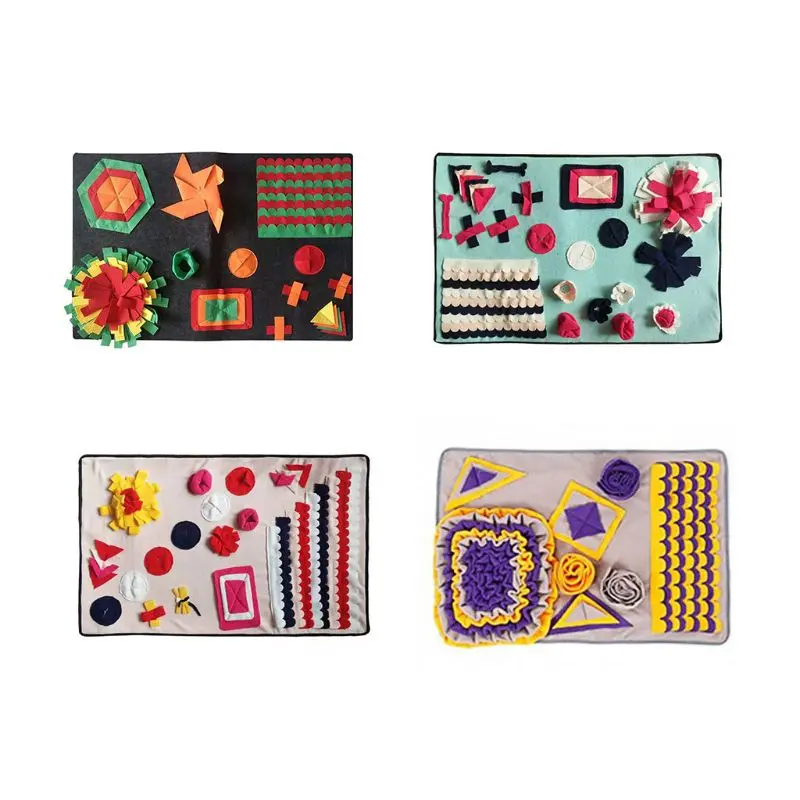 Собачий нюхательный коврик Тренировочный Коврик для носа кормления одеяло