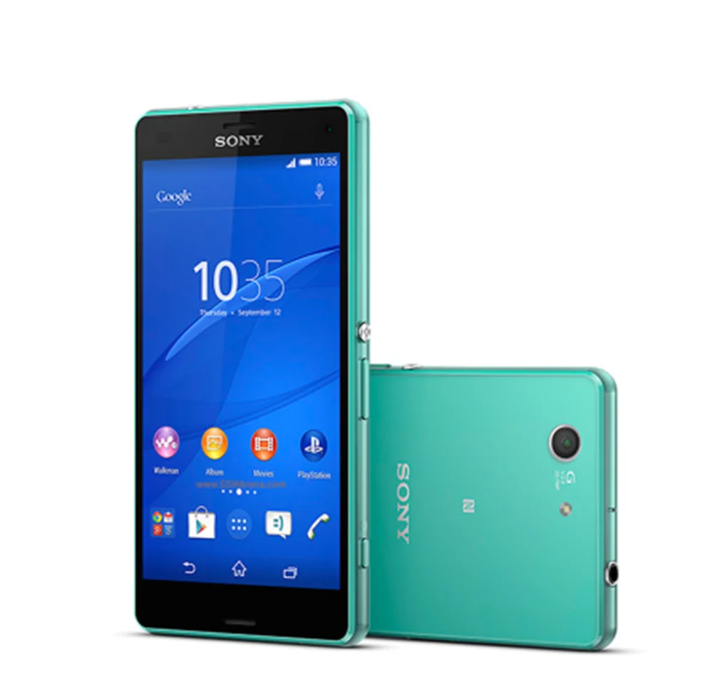 Зеленый Разблокированный мобильный телефон sony Xperia Z3 Compact D5803 4G LTE 2 Гб ОЗУ 16 Гб ПЗУ 4,6 дюйма NFC - Цвет: Зеленый