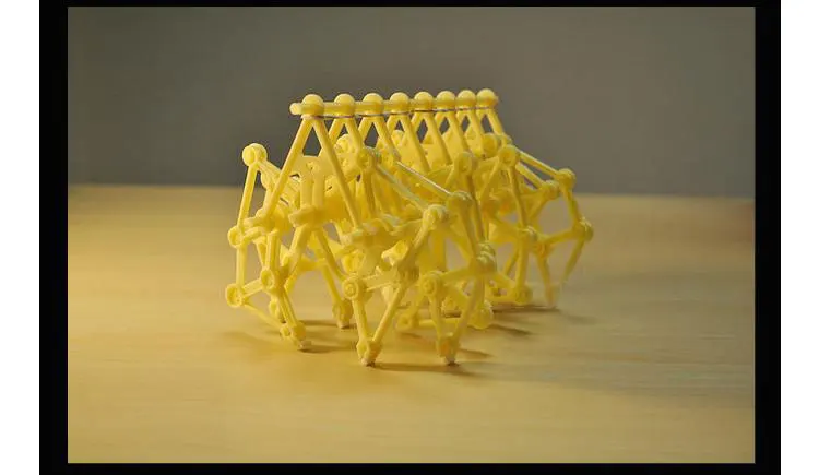Новые творческие головоломки ходьба 3D DIY сборка strandbeest мощная модель ветросиловой комплекты ходунков робот игрушки Дети Мальчики Подарки