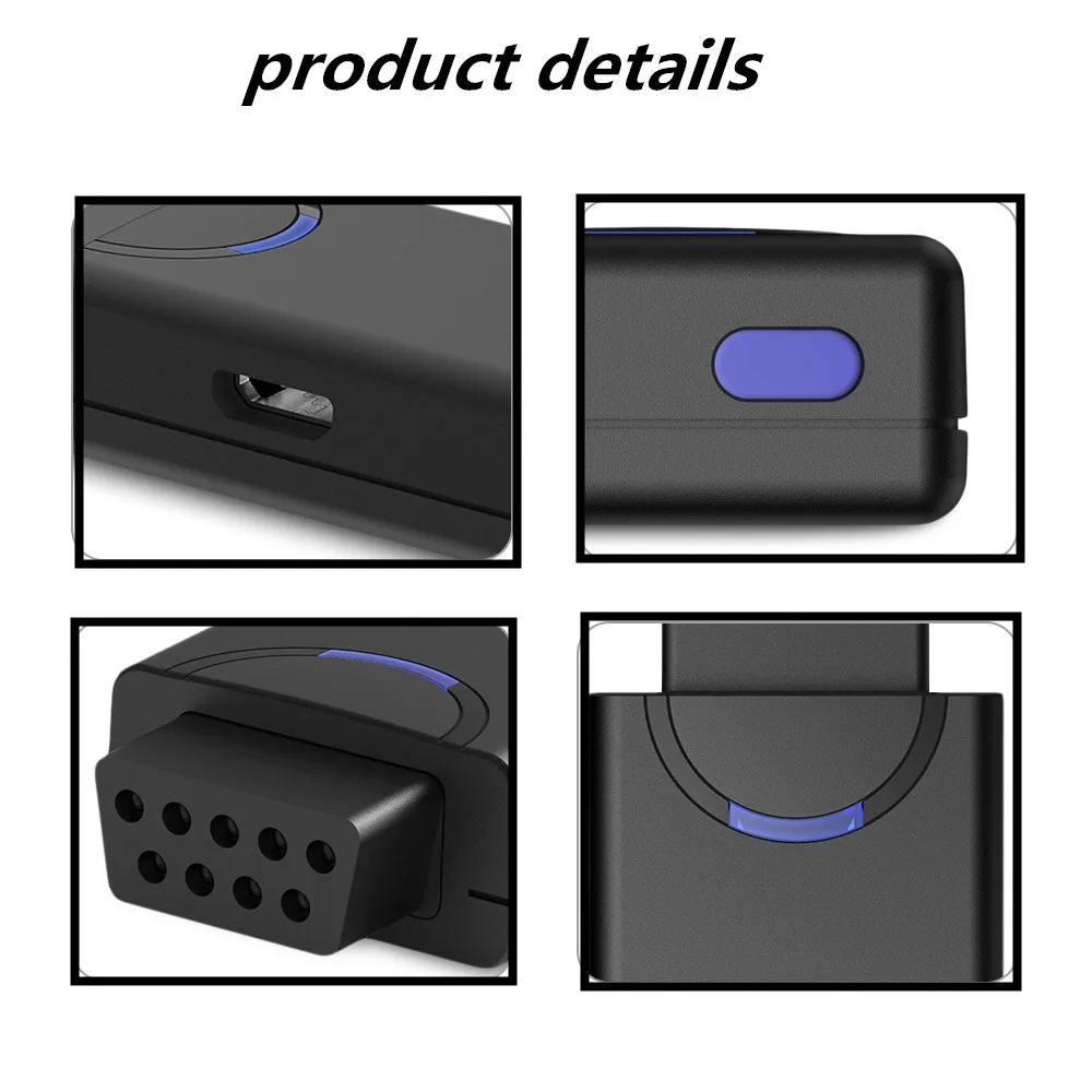 8BitDo Wireless Bluetooth Receiver Adapter for SEGA Genesis for Mega Drive for Wii U Pro/ Switch Pro/ PS4/PS3 images - 6