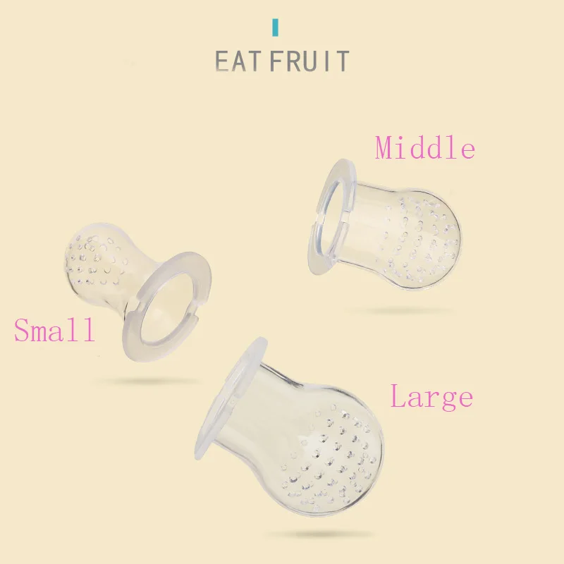 Детская Соска из силикона погремушка для фруктов и овощей соска Happy Bell младенцев