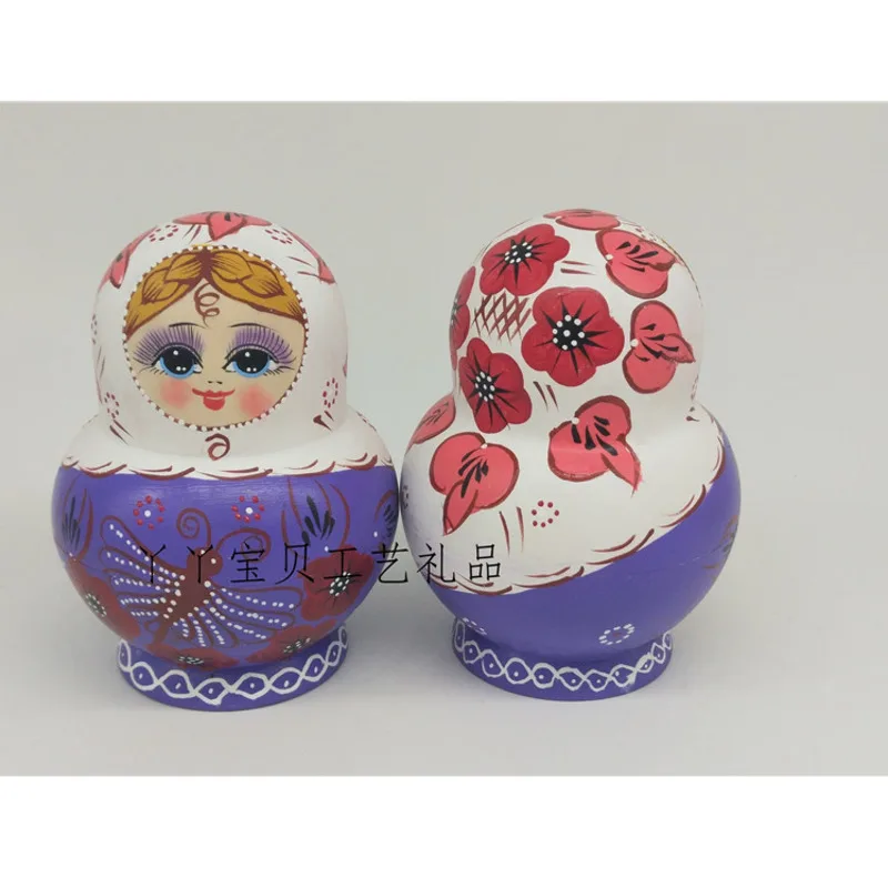 10 слоев/Набор деревянные русские куклы гнездящаяся Девичья желанная кукла