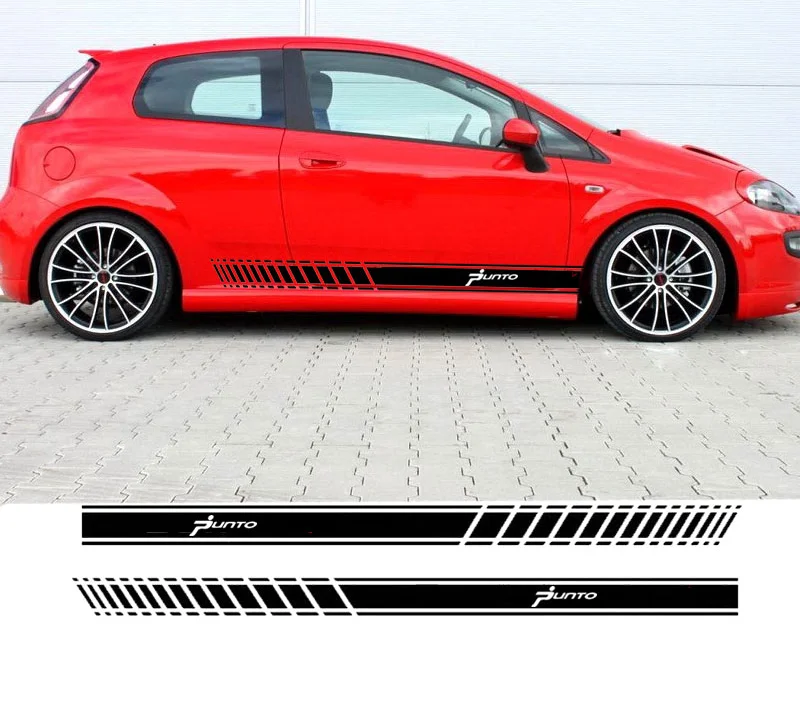 

Car Decal Sticker For Fiat Punto190X10CM