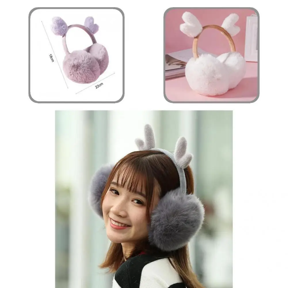 

Reliable Soft Ear Warmer Convenient 4 Colors Lovely Warm Cute Earmuffs Girl Earmuffs Earmuffs