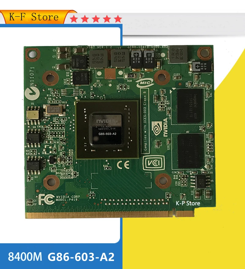Видеокарта для nVidia Fo GeForce 8400M G MXM IDDR2 128 Мб Acer Aspire 5920G 5520G 4520G 7520 7520G|card card|card graphiccard video |