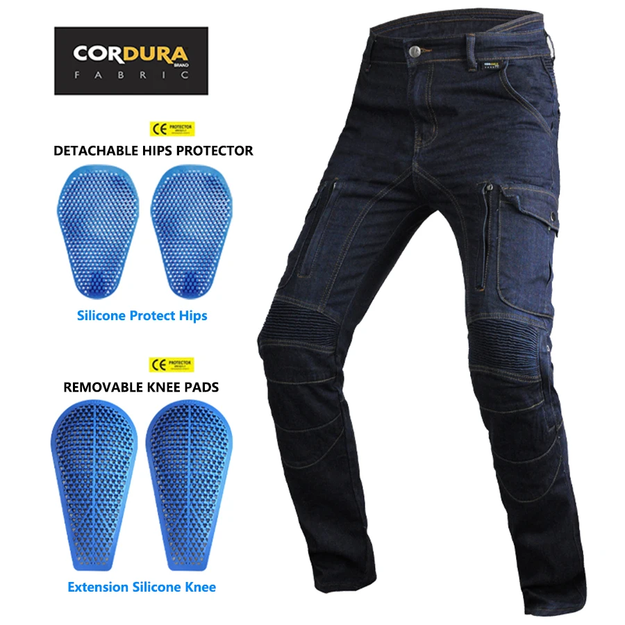 Новые мотоциклетные джинсы Cordura уличные штаны для верховой езды