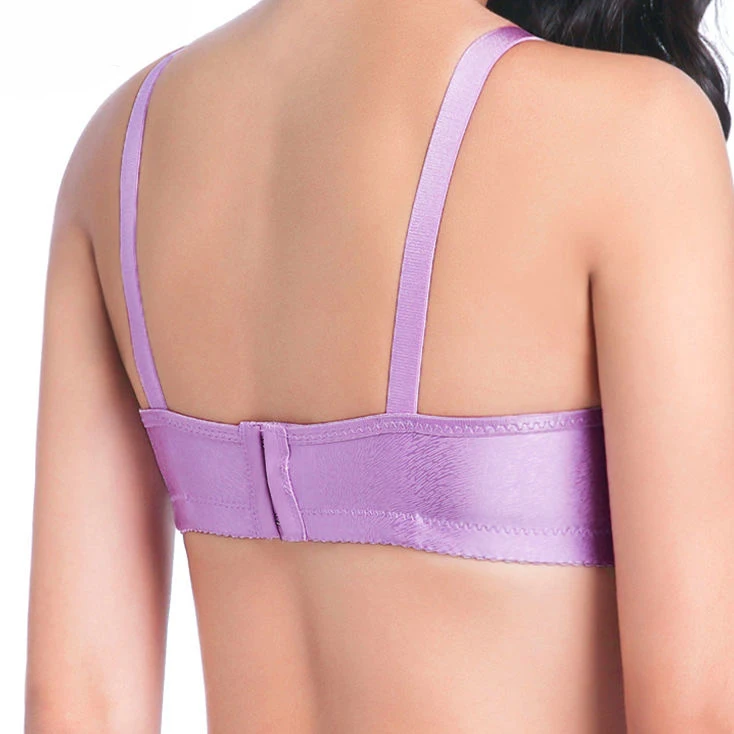 Бюстгальтер без косточек для женщин пуш-ап мягкий удобный полный охват