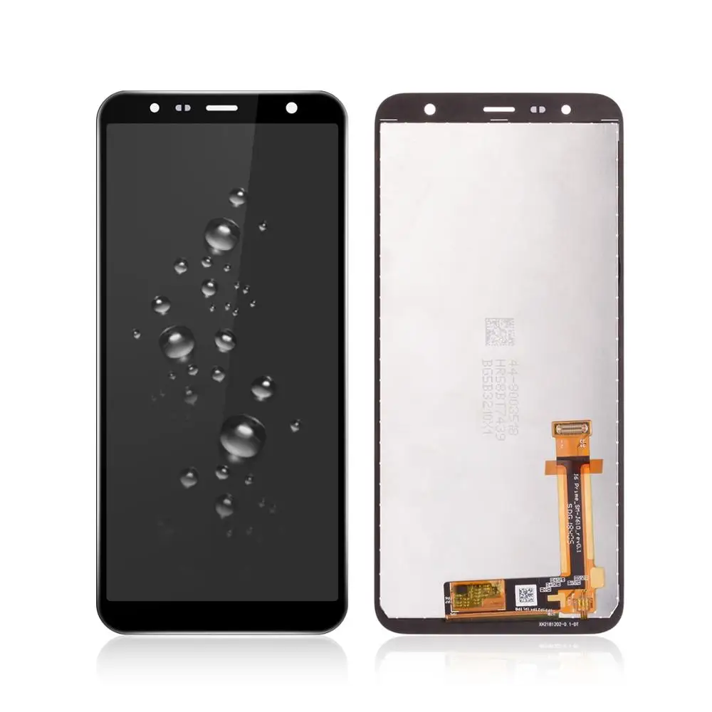 Сенсорный экран Замена на ЖК дисплей рамка для samsung Galaxy J4 Plus с рамкой сенсорный