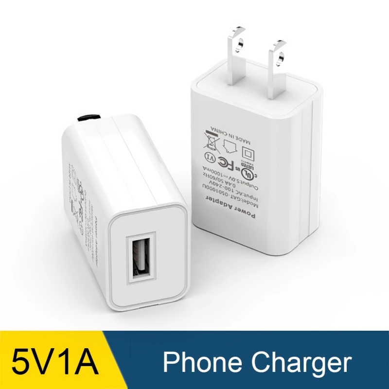 2019 5V 1A USB Wall Charger One Port Replacement US Home Travel Plug Charging Block Power Adapter For Phone | Электроника