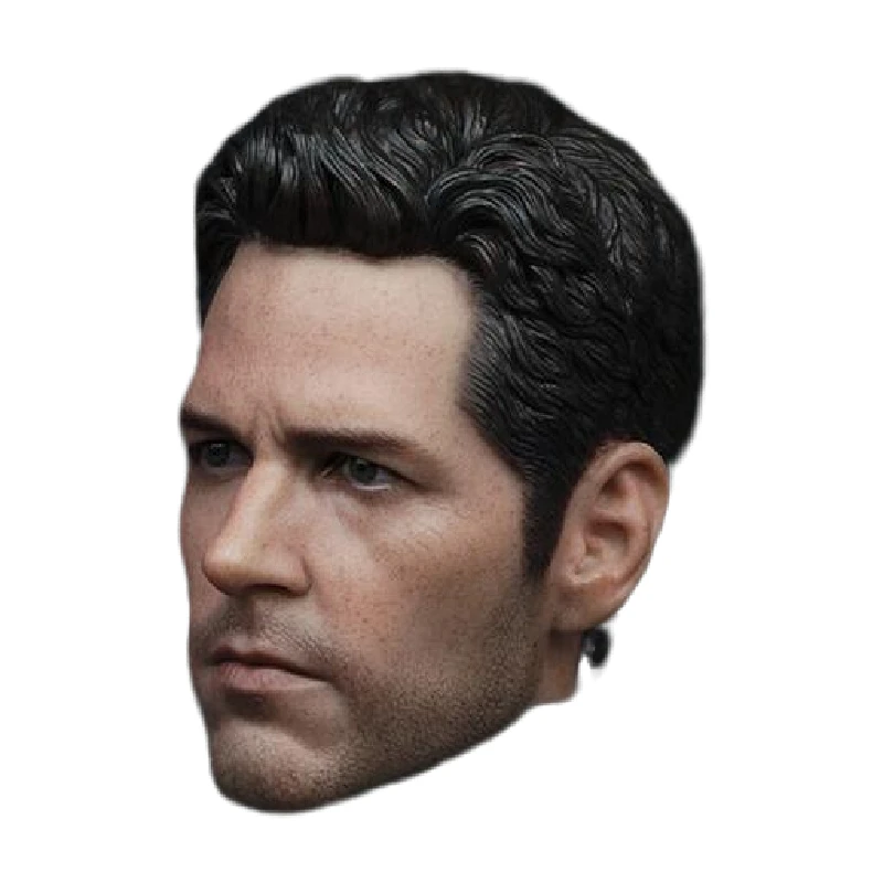 Пользовательский масштаб 1/6 Paul Rudd голова рога совместимая с w/горячие игрушки 1 0 |