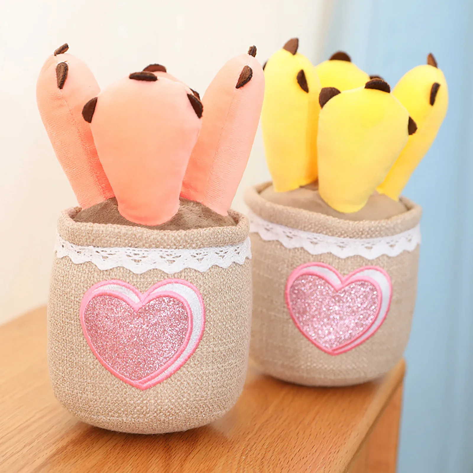 Имитация в горшке плюшевая игрушка кукла растение внутреннее украшение