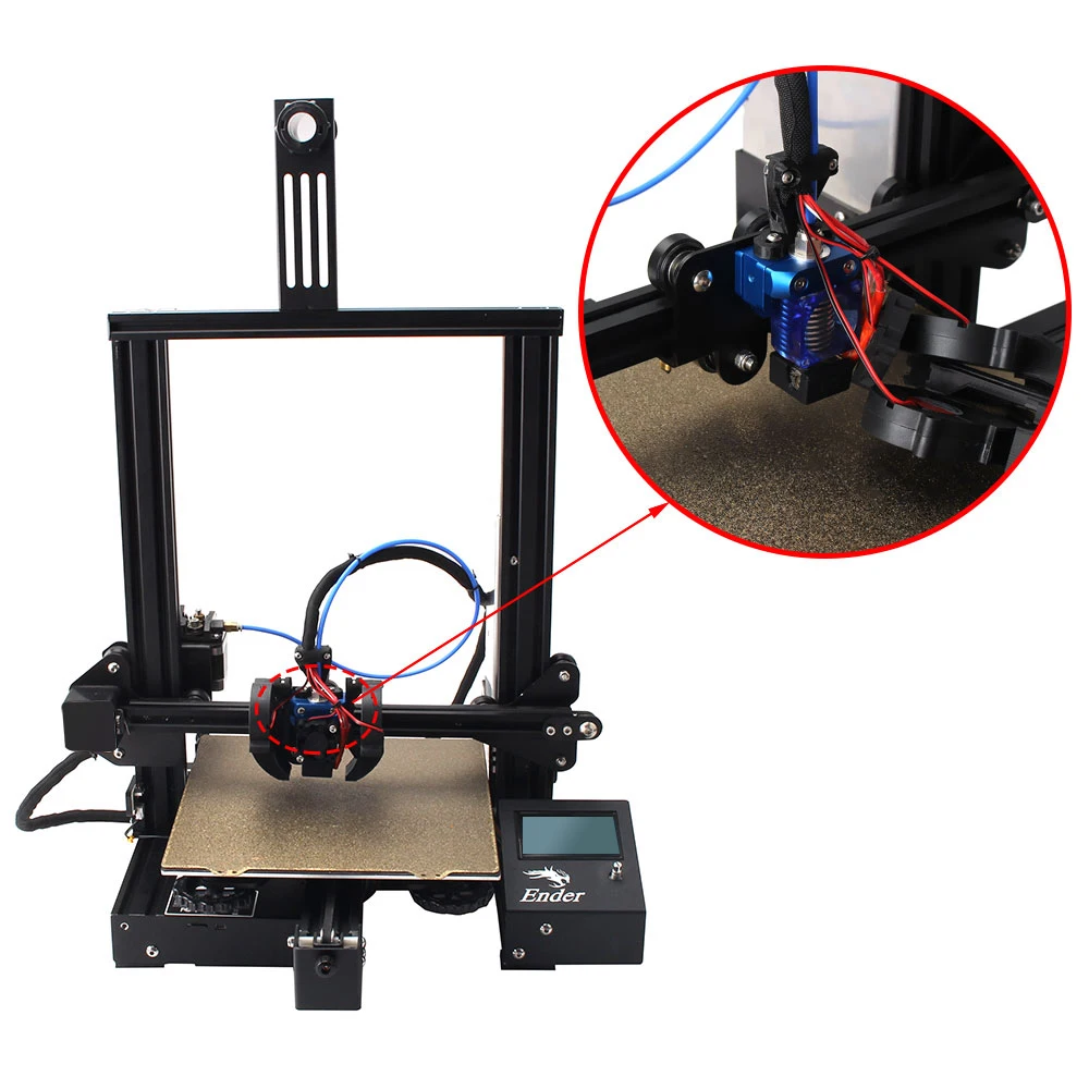 Универсальный металлический кронштейн E3D для CR-10 CR10S ENDER-3 PRO ENDER 5 ENDER-5 | Компьютеры и