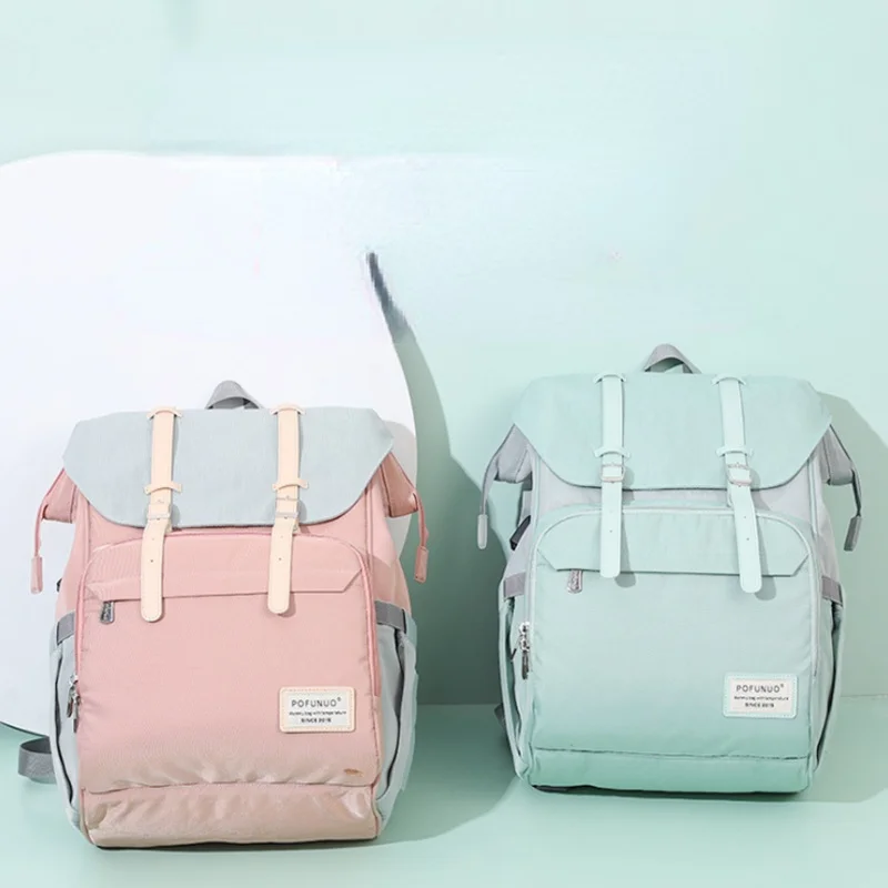 

Heatable Mummy Bag USB Multifunctional Large-capacity Handbag Three-piece Condom Mother Bag Baby Travel Tide Bag