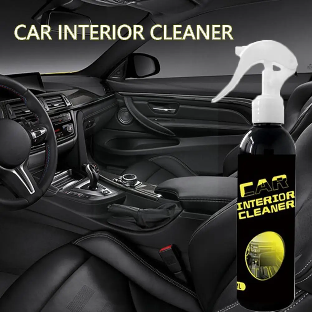

Universal 100ml Car Interior Rinse-Free Cleaner Multi-function Spray Cleaner Car Remover Cleaning Film Power Interior Clean Z7X6