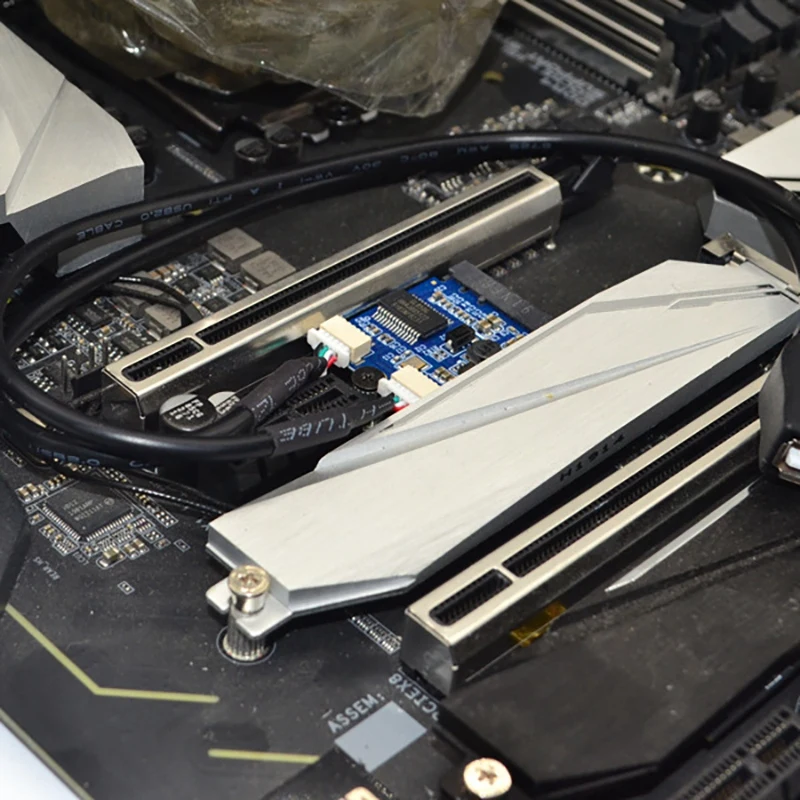 

M.2 NGFF KEY A-E to Dual-Port USB2.0 Interface Expansion Card for Motherboards or Notebooks with M.2 KEY A-E Interface