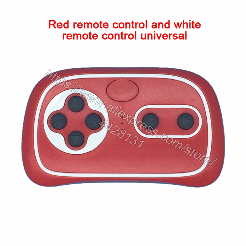 Wellye red rc Wellye Детский Электрический игрушечный автомобиль bluetooth пульт дистанционного управления, контроллер с функцией плавного пуска 2,4G bluetooth передатчик - Цвет: Wellye red rc