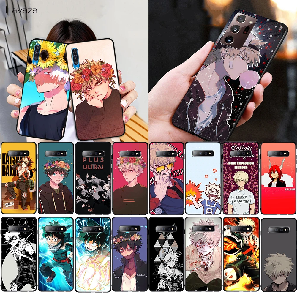 Мягкий силиконовый чехол с аниме Katsuki Bakugou для Samsung Galaxy A50 A50s A51 A60 A70 A70s A71 A81 A91 M10