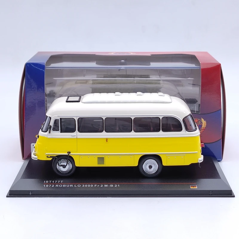 

1:43 IST For Robur LO 3000 Fr 2 M-B 21 1972 IST177T Diecast Models Car Edition Collection Auto Toys Gift