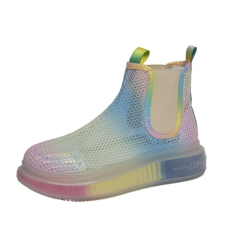 

2021 Summer Mesh Fashion New Women's Sandals Outdoor Leisure Breathable Women's Sandals Sexy Mature Large Size Women's Shoes