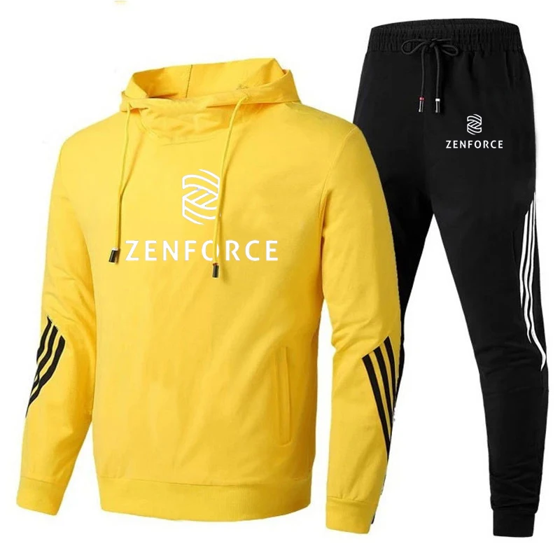 

New 2 Pieces Sets Tracksuit AMG Printing Men Hooded Sweatshirt+pants Pullover Hoodie Sportwear Suit Casual Sports Men Clothes