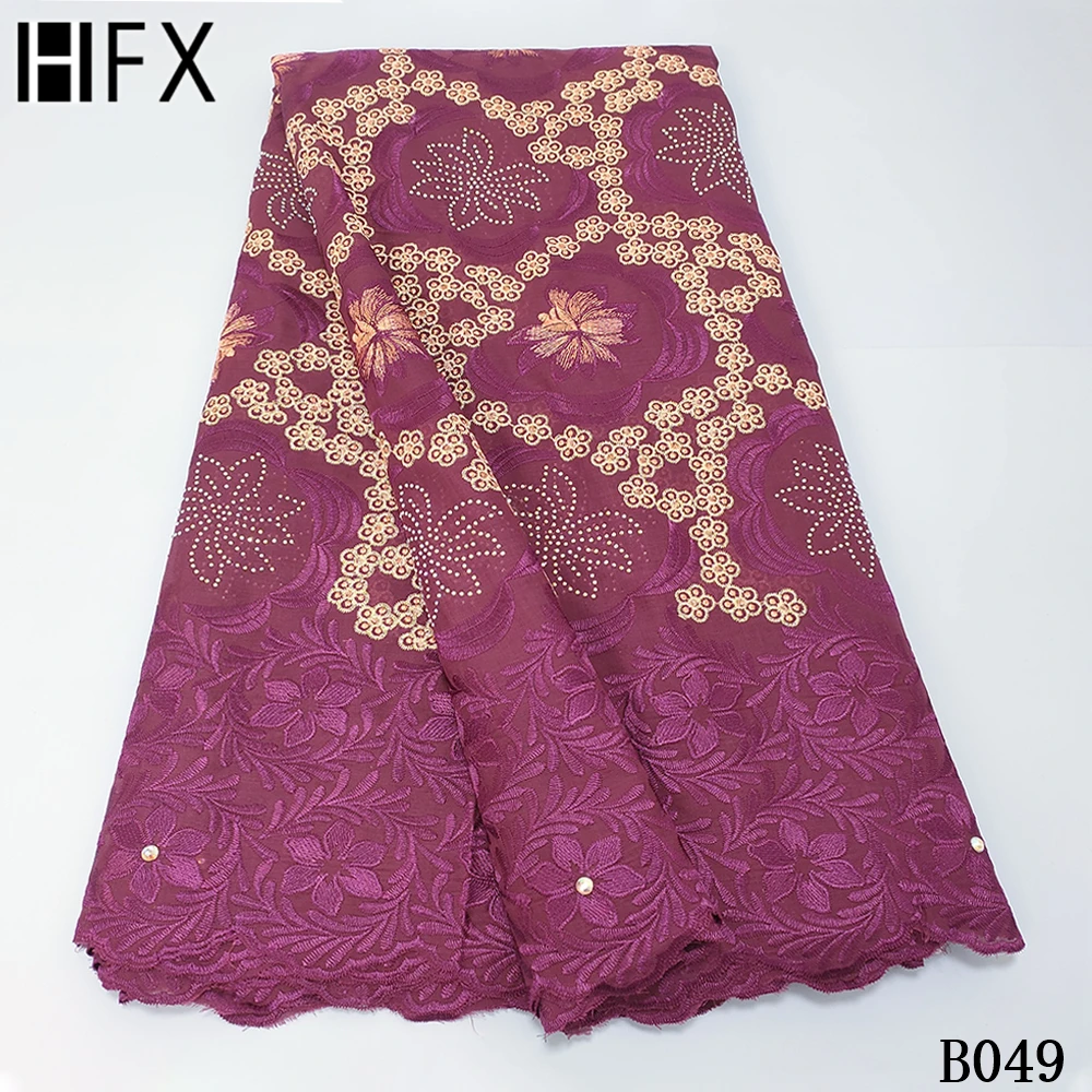 HFX Дубай высокое качество швейцарская вуаль кружева в Швейцарии хлопок