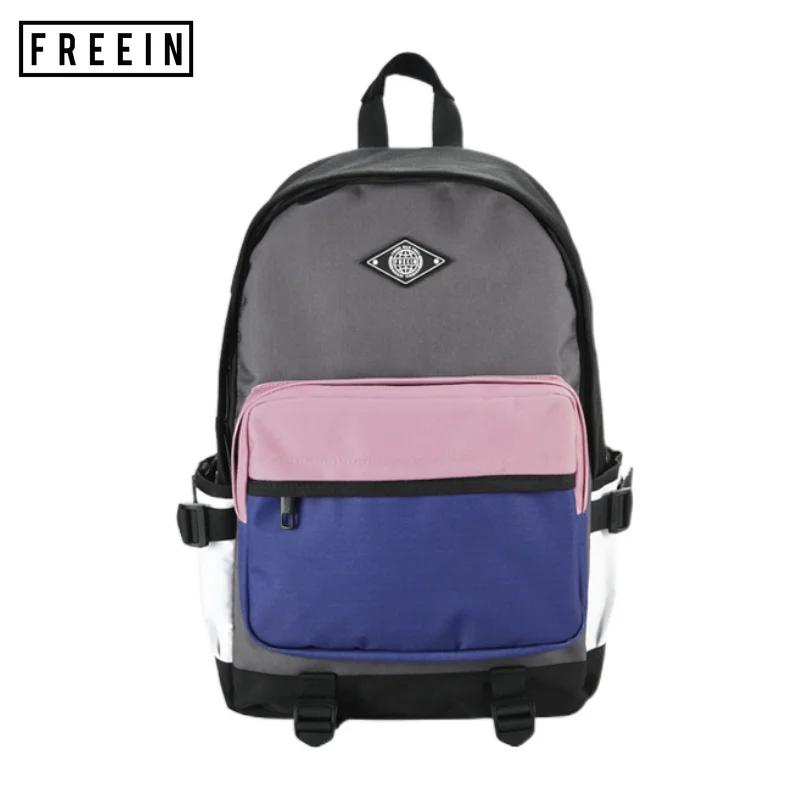 

FREEIN Fashion Multifunctional Anti-theft Backpacks Large Capacity Travel School Bag Oxford Cloth Shoulder Bags Teenagers Girls