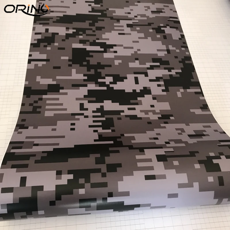 50x300 см красная Черная Цифровая камуфляжная пленка виниловая с воздушным