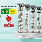 Новая быстрая перезаряжаемая машинка для стрижки волос T9 с USB, Мужская бритва, триммер для мужчин, парикмахерский профессиональный триммер для бороды