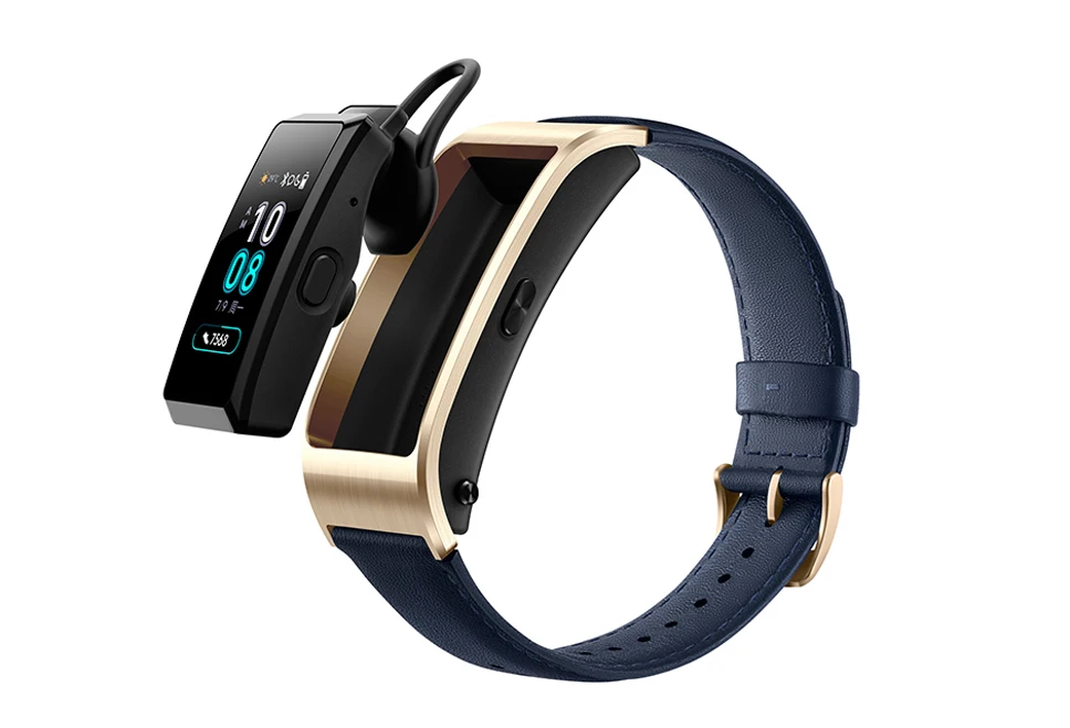 Huawei talkband B5Fitness Tracke Smart Band светодиодный экран вызова громкой связи Поддержка гарнитуры функция-Черная спортивная версия
