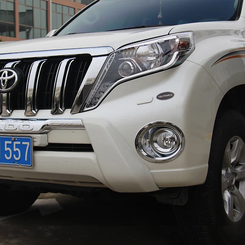 

Аксессуары для Toyota Land Cruiser 150 Prado LC150 FJ150 2010-2016 передняя противотуманная фара декоративная крышка автомобильный Стайлинг