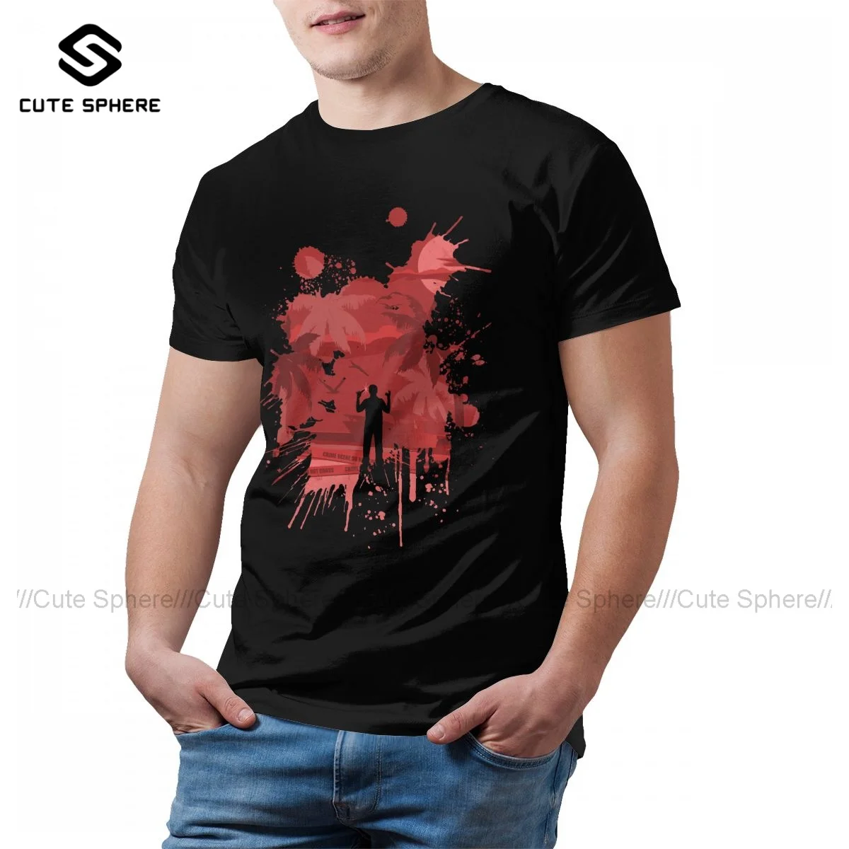 

Dexter T Shirt Funny 100 Cotton Basic T-Shirt Short Sleeve Graphic Tshirt Oversized Men