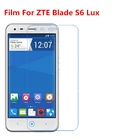 12510 шт. ультратонкая прозрачная защитная пленка для HD ЖК-экрана с тканевой пленкой для очистки ZTE Blade S6 Lux.