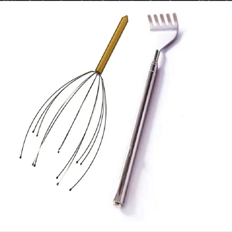 

Portable Scalp Head Massager Kit Scalp Massager Spider with 12 Sensors For Head Massager Stress Relax Tools