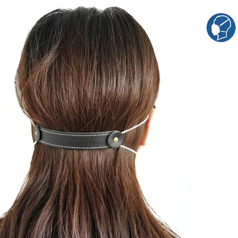 

New Adjustable Acrylic Mask Lanyard Mask storage artifact Portable mask storage chain Student chains for storing masks holder