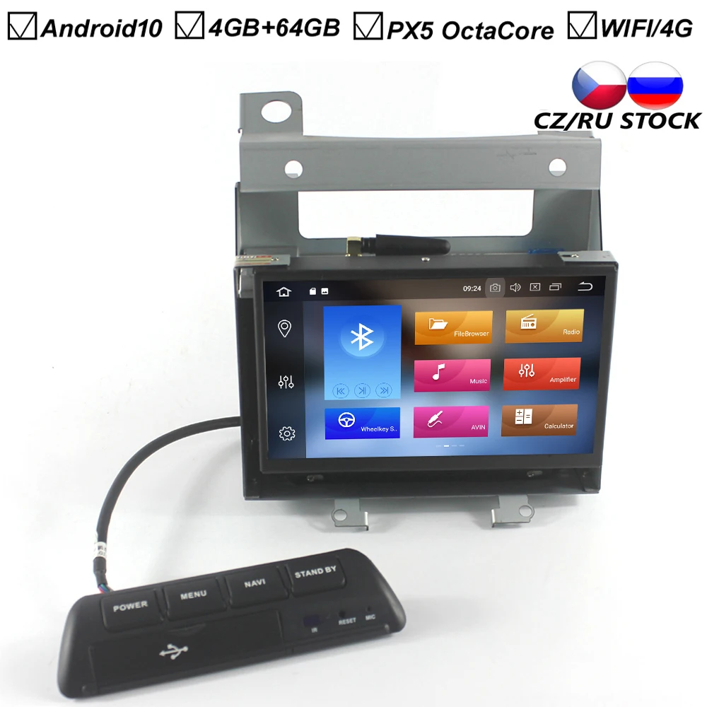 7 автомобильный Android 10 0 без DVD GPS плеер для Land Rover Freelander 2 Мультимедиа Стерео Bluetooth